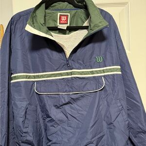 Vintage Wilson Fleece Jacket with front pocket Size S (Men’s)